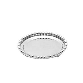 Bandeja redonda silver plated balls Lyor