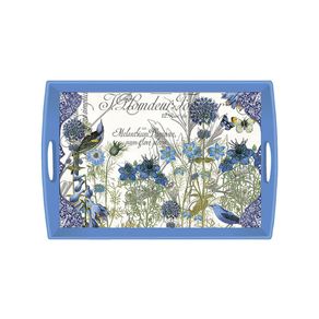 Bandeja retangular blue Michel Design Works