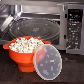 Pipoqueira para microondas Prana Gourmet