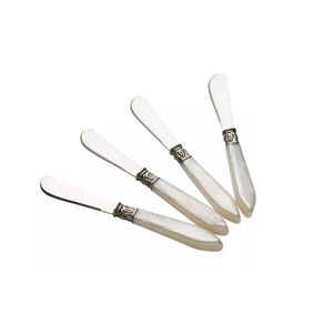 Conjunto de espatulas Mother Pearl Marfim Lyor