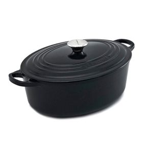 Panela Oval 31cm 6,3L Black Onix Le Creuset