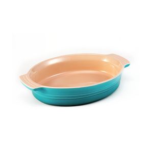 Travessa oval de cerâmica Le Creuset