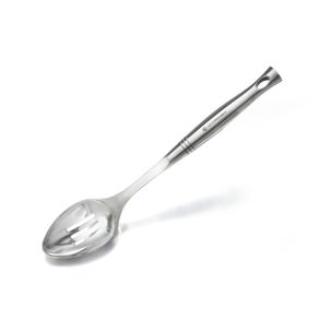 Colher Vazada Aço Inox Unid.