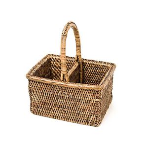 Cesto Para Talheres Kali 24x18cm Natural Home