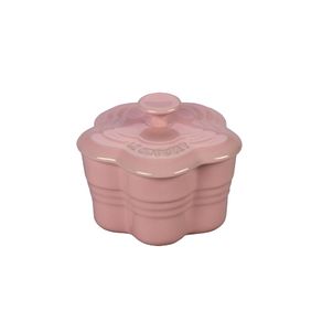 Ramekin Flor com Tampa de cerâmica Le Creuset