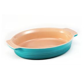 Travessa oval de cerâmica Le Creuset