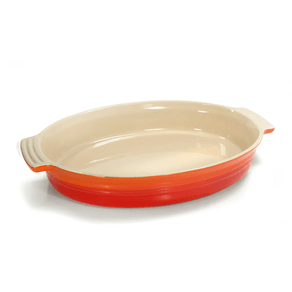 Travessa oval de cerâmica Le Creuset