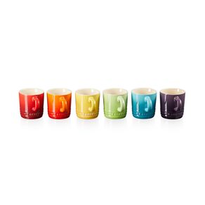 Set 6 Canecas Espresso 100ml Gift Collection Le Creuset