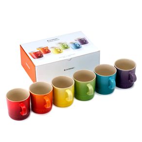 Set 6 Canecas Espresso 100ml Gift Collection Le Creuset