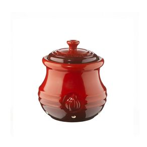 Pote Para Alho Vermelho Le Creuset