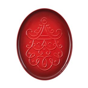 Travessa oval de cerâmica Le Creuset