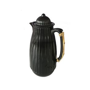 Garrafa Termica Detalhe Bambu Preto Unid.
