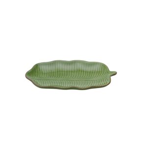 Prato Folha Verde 16cm Lyor