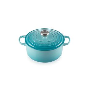 Panela Redonda 18cm 1,8L Azul Caribe Le Creuset