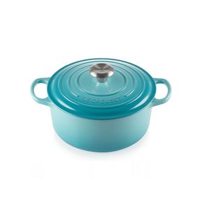 Panela Redonda 22cm Azul Caribe Le Creuset