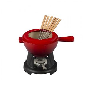 Fondue de Queijo & Carne Vermelho Le Creuset