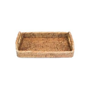 Bandeja Rattan Sunrise 30cm Natural Home