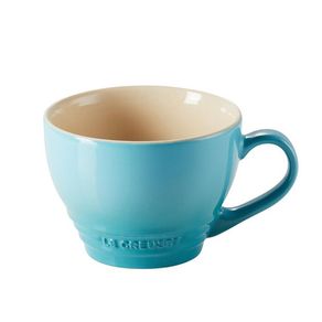 Caneca Bistrô 400ml Azul Caribe Le Creuset