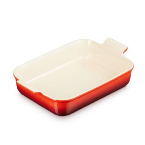 Travessa Retangular 32cm Vermelha Le Creuset