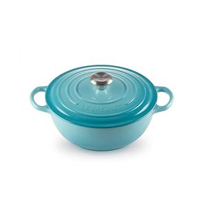 Panela Marmita 26cm 3,3L Azul Caribe Le Creuset
