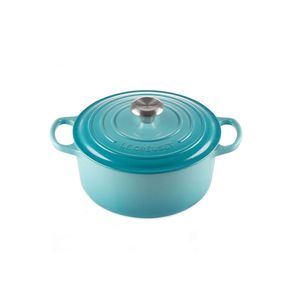 Panela Redonda 20cm Azul Caribe Le Creuset