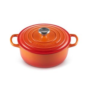Panela Redonda 26cm 5,3L Laranja Le Creuset