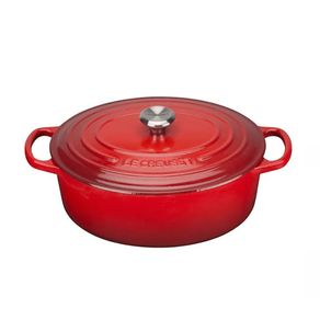 Panela Oval 35cm 8,9L Vermelha Le Creuset