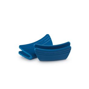 Pegador de Silicone Azul Marseille 2 peças