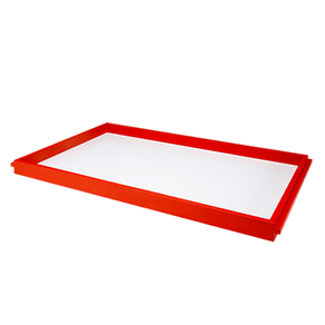 Bandeja Reta 60cm Vermelho Passini Design