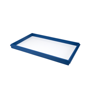 Bandeja Reta 50cm Azul Passini Design