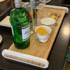 Bandeja Slim 60cm Branco Passini Design
