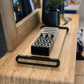 Bandeja Slim 60cm Preto Passini Design