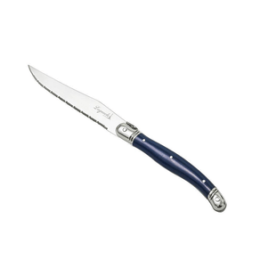 Conjunto Facas Luxo com Suporte Azul Marinho 6 peças