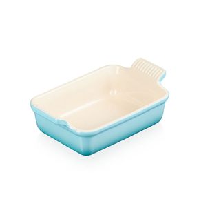 Travessa Retangular 26cm Azul Caribe Le Creuset