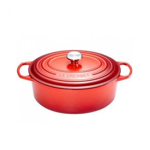 Panela Oval 31cm 6,3L Vermelha Le Creuset