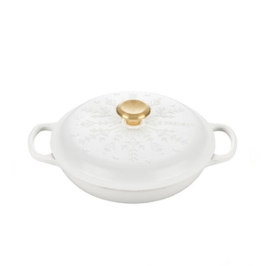 Caçarola Buffet Flocos de Neve 26cm Branco Le Creuset