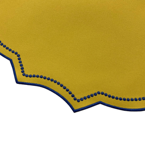 Jogo Americano Colonial Amarelo 2 peças