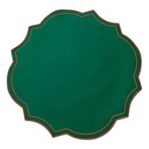 Jogo Americano Colonial Esmeralda 2 peças