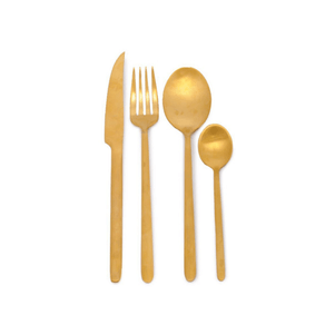 Faqueiro Premium Ouro 24 peças