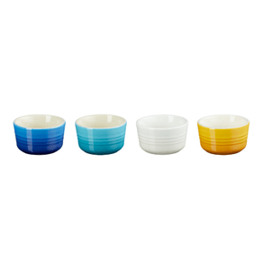 Set 4 Ramekin Riviera 100ml Le Creuset