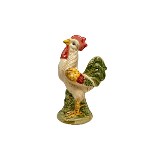 Galo Decorativo Fazenda Galinha 17cm Luiz Salvador