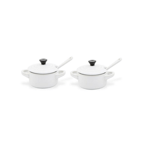 Set Molhos & Condimentos Branco 80ml 2 peças Le Creuset