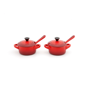 Set Molhos & Condimentos Vermelho 80ml 2 peças Le Creuset