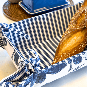 Pannier 34,5x17x8cm Azul Degusta