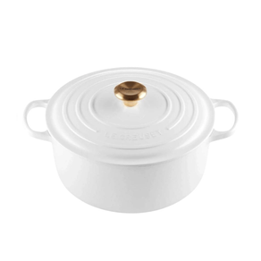 Panela Redonda 28cm 6,7L Branca Le Creuset