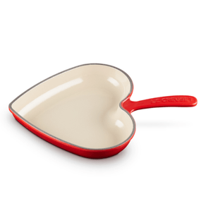 Skillet Coração 26cm Vermelho Le Creuset