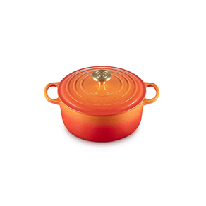 Panela Redonda 18cm Flamme Dorée Le Creuset