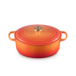 Panela Oval 31cm Flamme Dorée Le Creuset