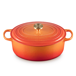 Panela Oval 40cm Flamme Dorée Le Creuset