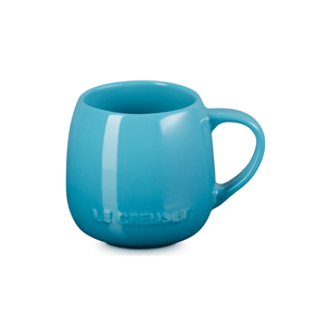 Caneca de Cerâmica Premium Sphere para Café e Chá 320ml Azul Caribe Le Creuset